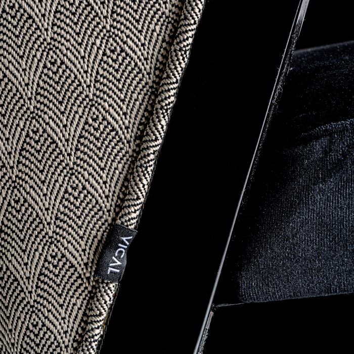 Scaun catifea Art Deco negru auriu|Scaune elegante de calitate [8]