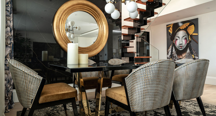 Scaun catifea Ocru contemporan|Scaune elegante de calitate [2]