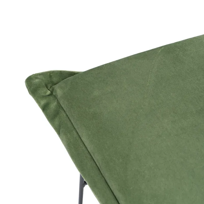 Taburet din Metal si Catifea Verde - creativdeco.ro [4]