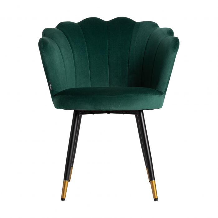 Scaun Art Deco catifea verde|Scaune elegante dining [2]