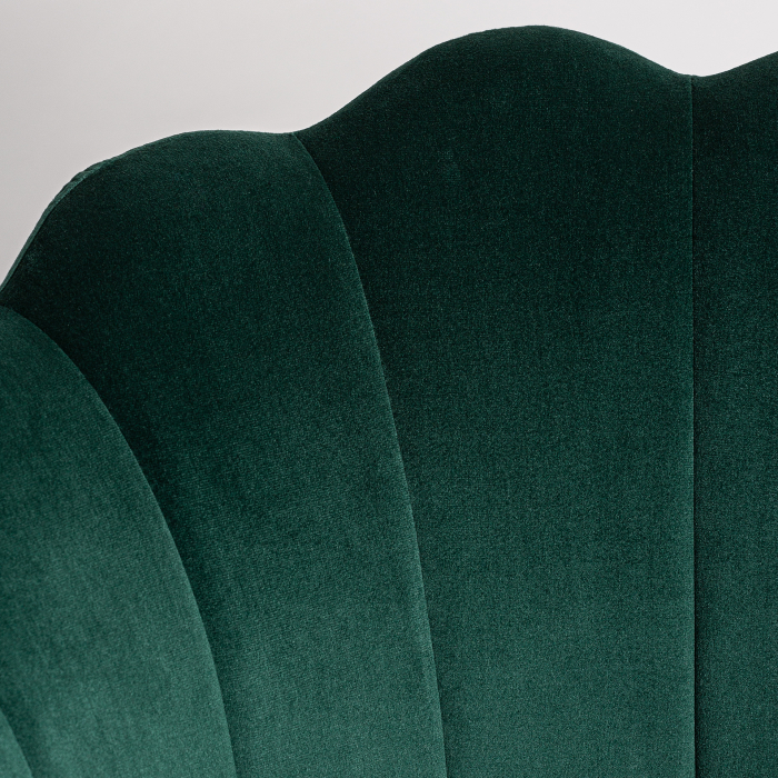 Scaun Art Deco catifea verde|Scaune elegante dining [7]