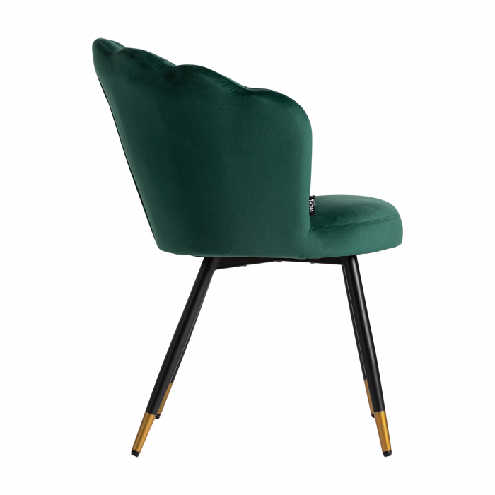 Scaun Art Deco catifea verde|Scaune elegante dining [3]