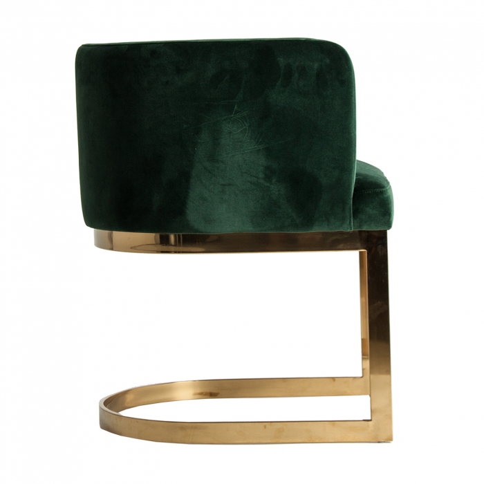 Scaun catifea verde contemporan|Scaune moderne de calitate [3]
