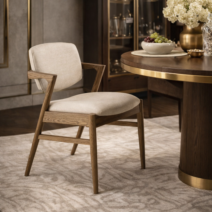 Scaun Art Deco in alb antic|Scaune elegante [9]