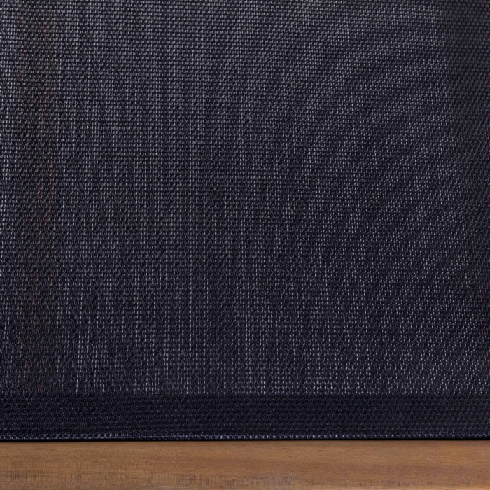 Scaun Relax Nina negru-natural din lemn acacia, contrast modern pliabil [3]