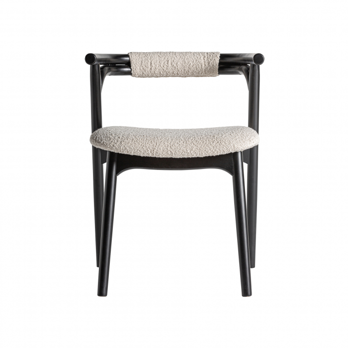 Scaun Art Deco lemn fag alb-negru|Scaune dining luxoase [2]