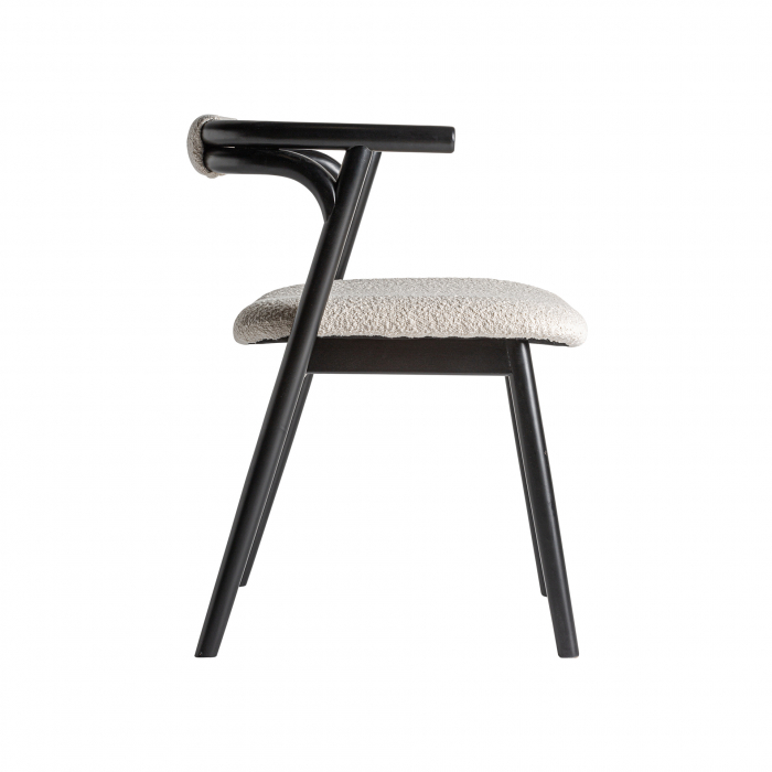 Scaun Art Deco lemn fag alb-negru|Scaune dining luxoase [3]