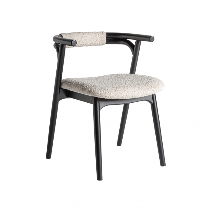 Scaun Art Deco lemn fag alb-negru|Scaune dining luxoase [1]