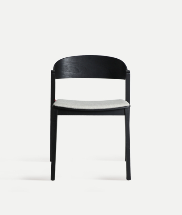 Scaun BORKEN lemn fag negru – titlu imagine principală [1]