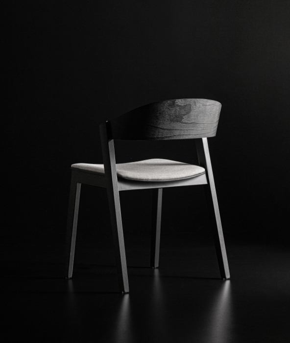 Scaun BORKEN lemn fag negru – titlu imagine principală [7]