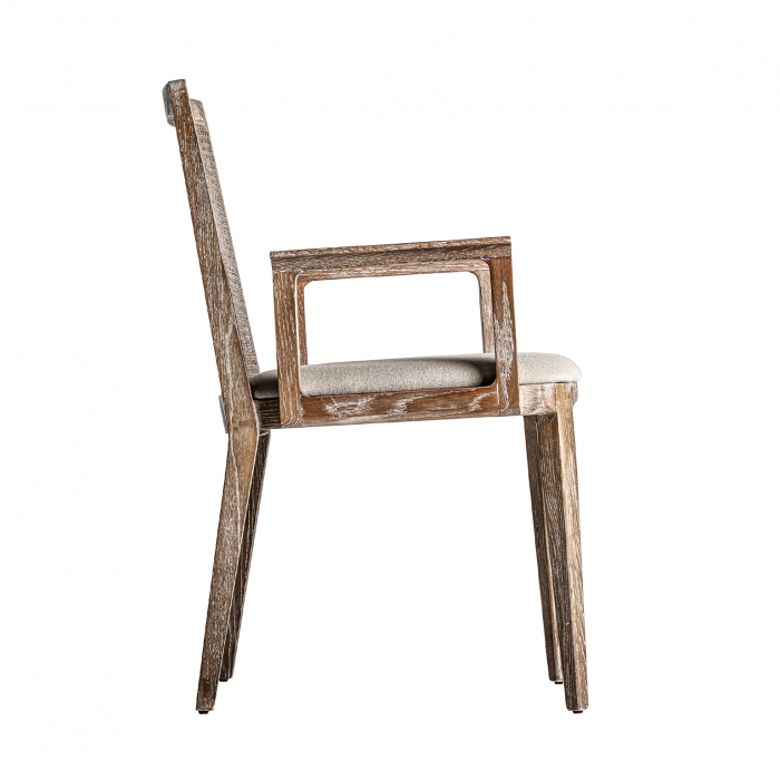 Scaun Art Deco frasin alb antic|Scaune elegante [3]