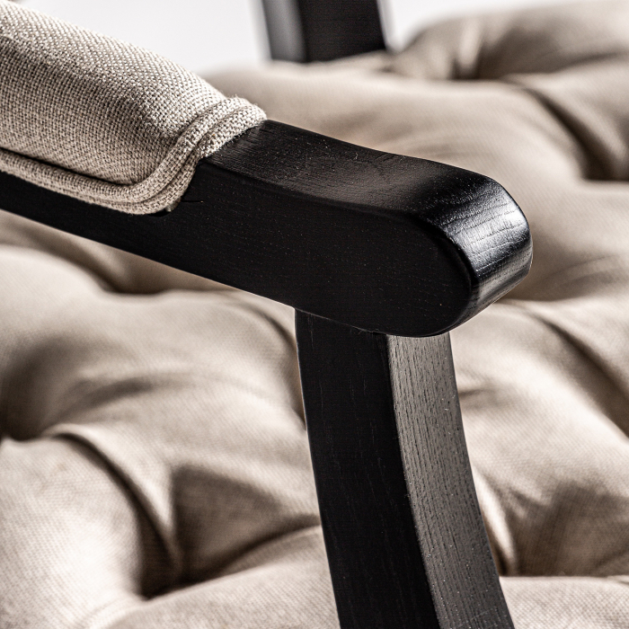 Scaun clasic frasin negru gri|Scaune elegante [5]
