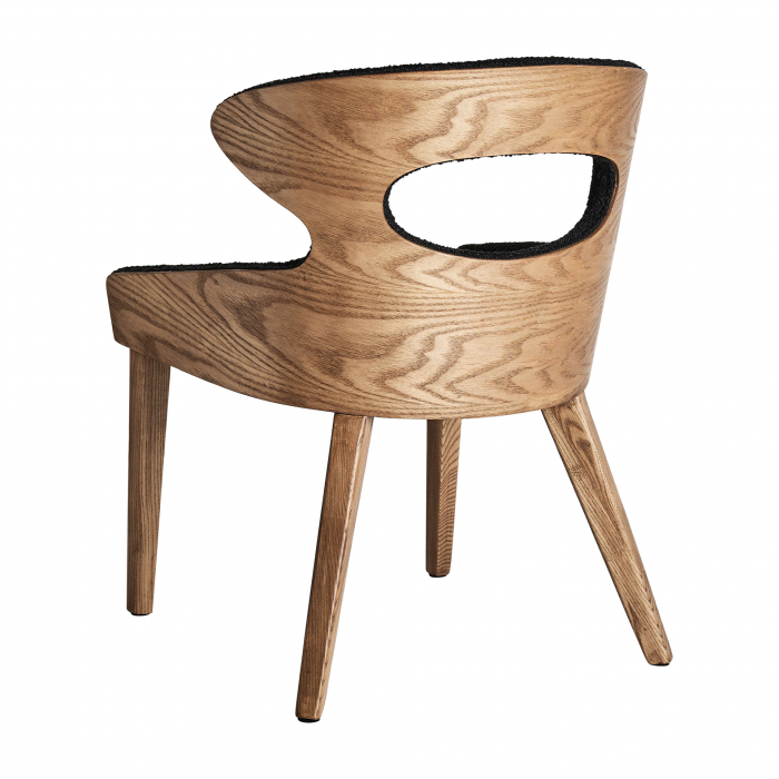 Scaun contemporan frasin negru natural|Scaune moderne [4]