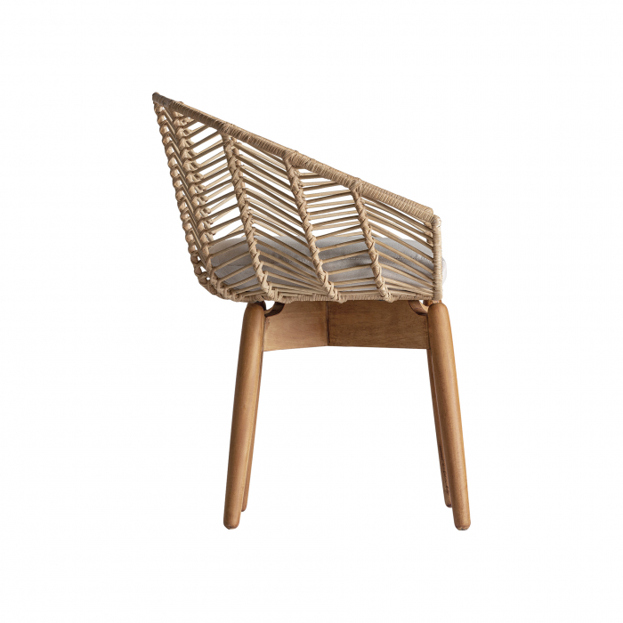 Scaun scandinav mahon ratan|Scaune confortabile [3]