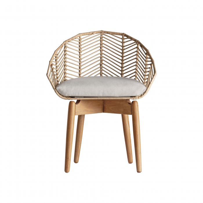 Scaun scandinav mahon ratan|Scaune confortabile [2]