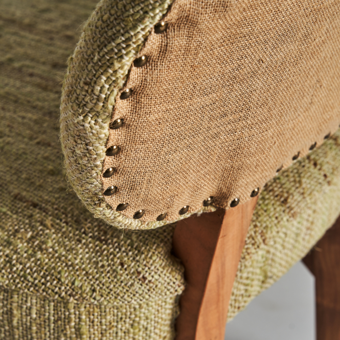 Scaun vintage lemn mango camel|Scaune retro dining [6]