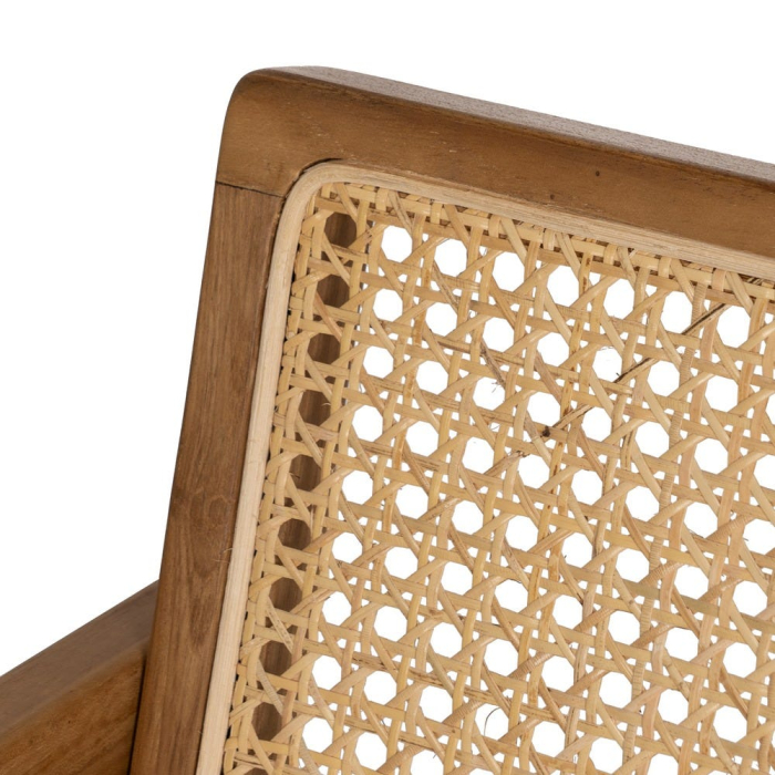 Scaun tec si ratan impletit pentru decor boho|Scaune artizanale din materiale naturale [8]