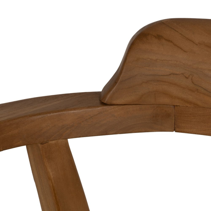 Scaun tec cu brate pentru decor scandinav|Scaune din lemn masiv pentru interioare naturale [8]