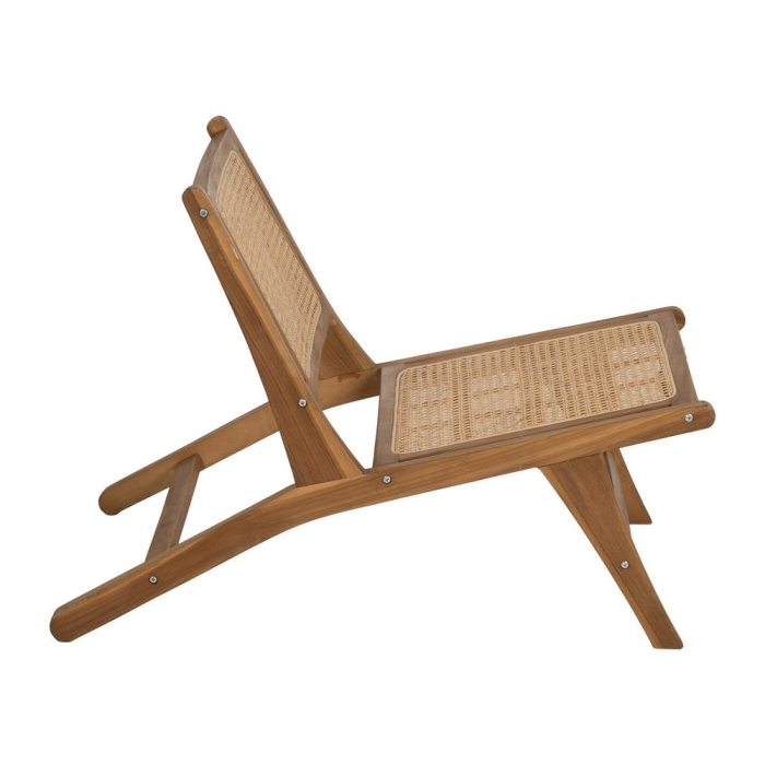 Scaun ratan si tec pentru decor autentic|Scaune naturale cu structura solida si texturi calde [3]