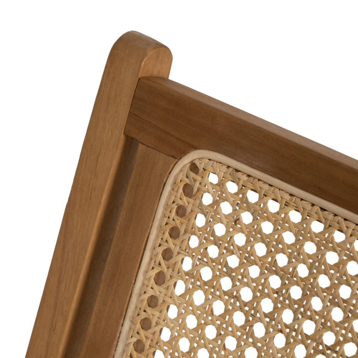 Scaun ratan si tec pentru decor autentic|Scaune naturale cu structura solida si texturi calde [7]