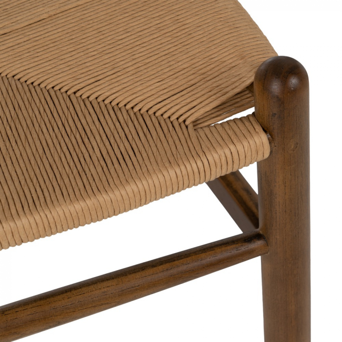 Scaun lemn ulm cu sezut ratan|Scaune clasice pentru decor elegant [9]