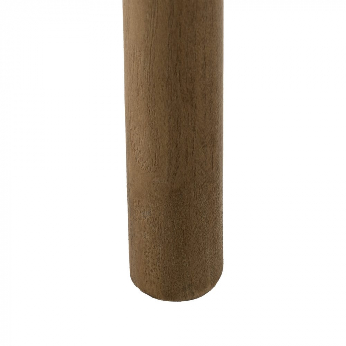 Scaun lemn ulm și șezut ratan natural – design rustic eco-chic [13]