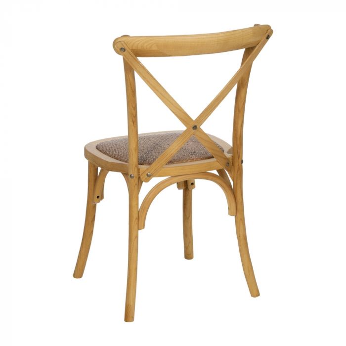 Scaun clasic din lemn natural [4]