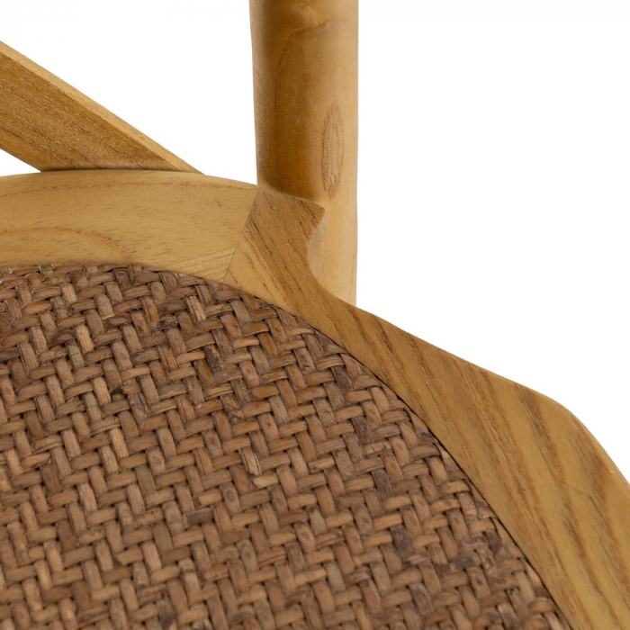 Scaun clasic din lemn natural [9]
