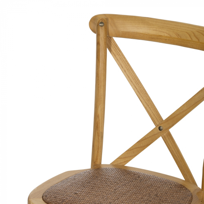 Scaun clasic din lemn natural [6]