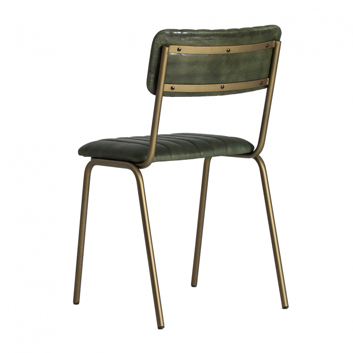 Scaun vintage metal colorat|Scaune industriale [4]