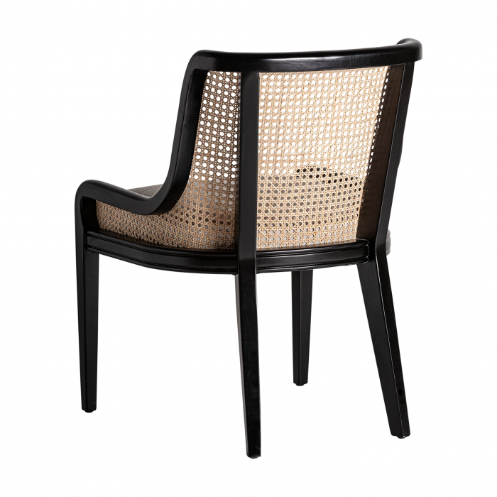 Scaun ratan crem colonial|Scaune dining exotice [4]