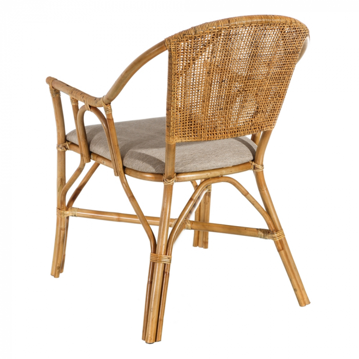 Scaun Natural Ratan CreativDeco - Mobilier Confortabil pentru Spatii de Dining [3]