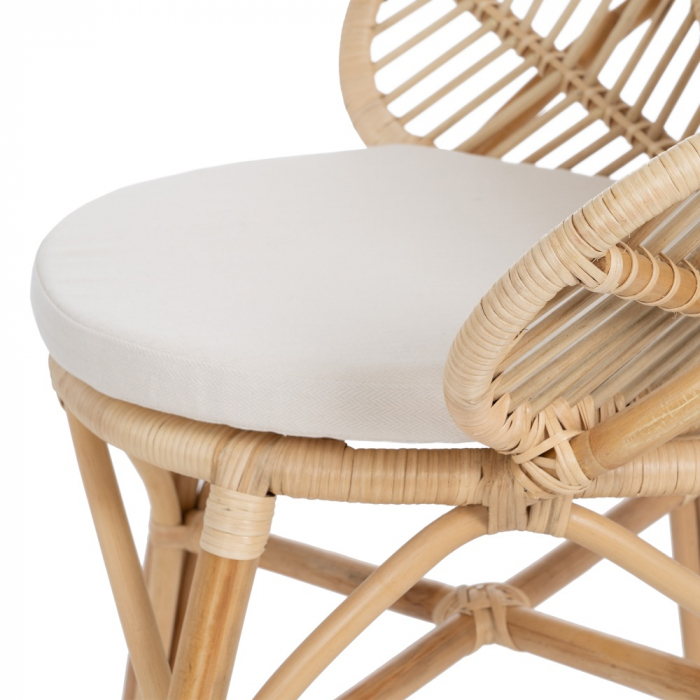 Scaun artistic din ratan CreativDeco - Design unic pentru living modern [8]