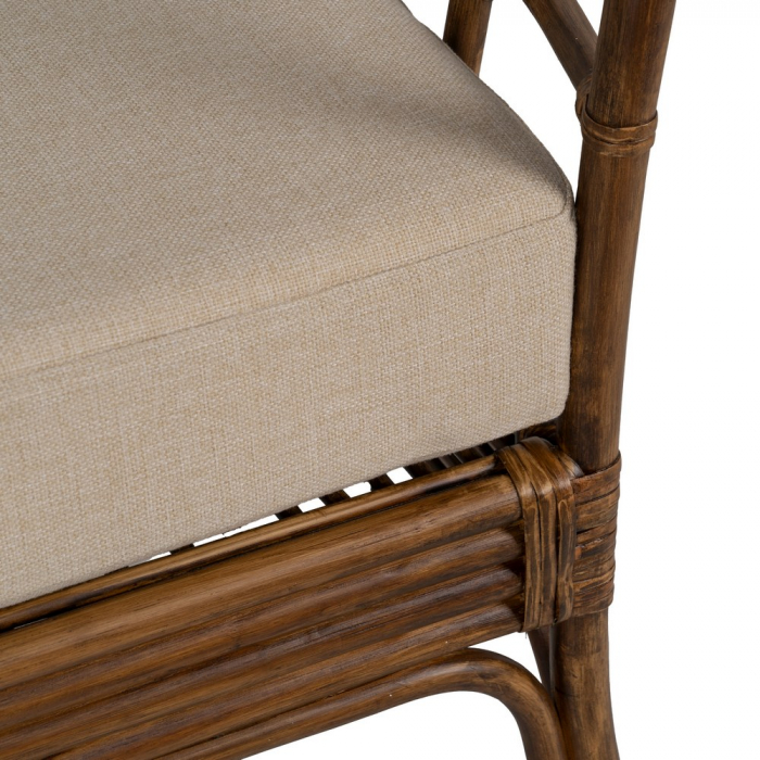 Scaun ratan mare cu perne confortabile|Scaune elegante pentru decor relaxat și rafinat [9]