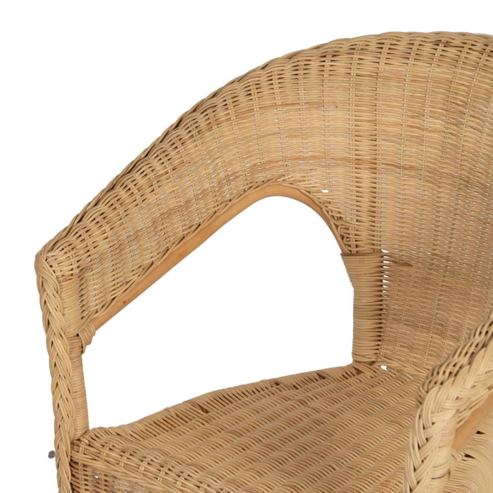 Scaun din ratan natural pentru decoruri rustice [7]