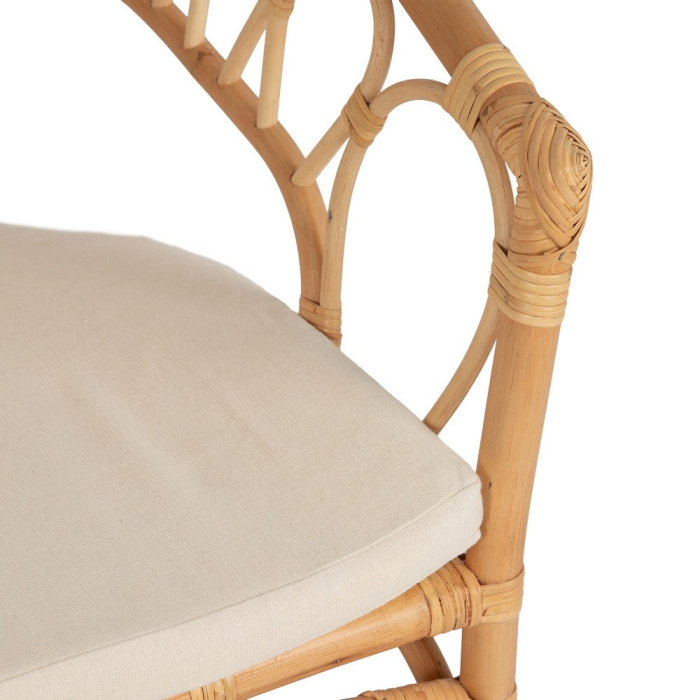 Scaun din ratan natural pentru decoruri relaxate|Scaune din ratan pentru terase și grădini naturale [9]