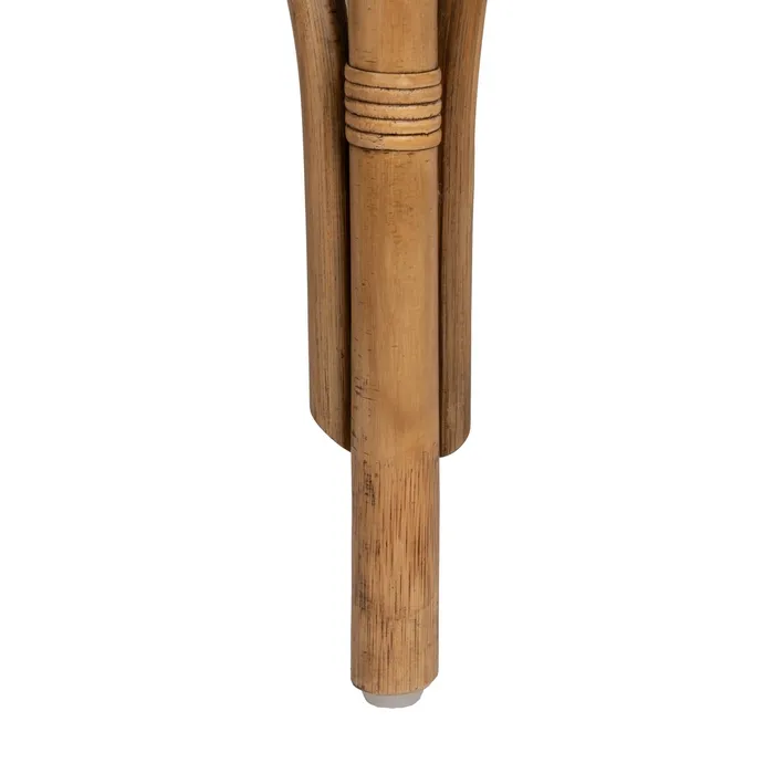 Scaun ratan natural cu perna pentru living sau terasa|Scaune din fibre naturale pentru decor autentic [15]
