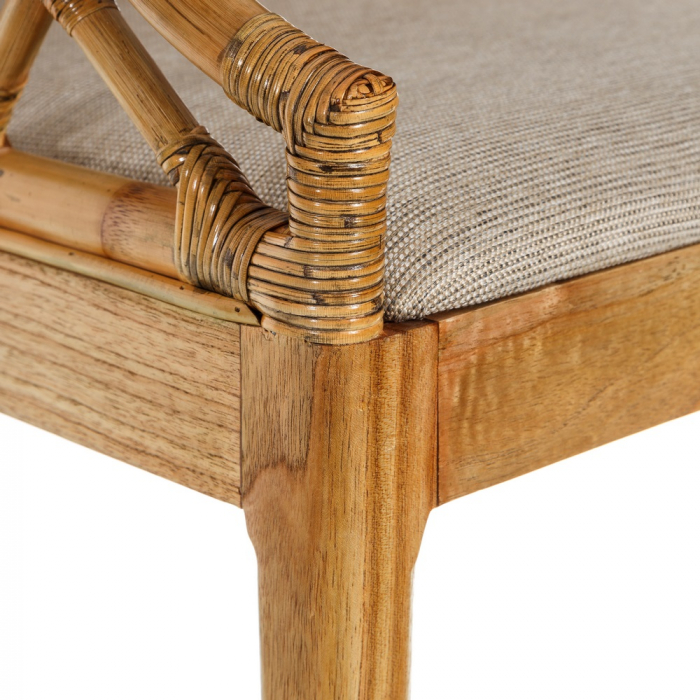 Scaun din ratan natural CreativDeco - Design elegant pentru dining si relaxare [6]