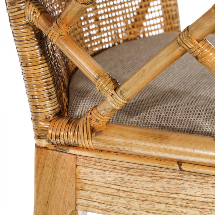Scaun din ratan natural CreativDeco - Design elegant pentru dining si relaxare [7]