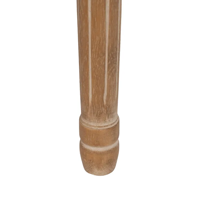 Scaun dining CLASIC, Lemn, Ratan, Stofa In Crem - creativdeco.ro [10]