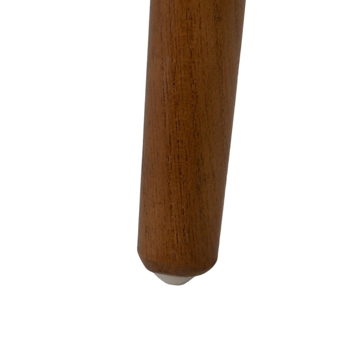 Scaun dining și HORECA crem maro din lemn de ulm cu șezut din stofă [11]