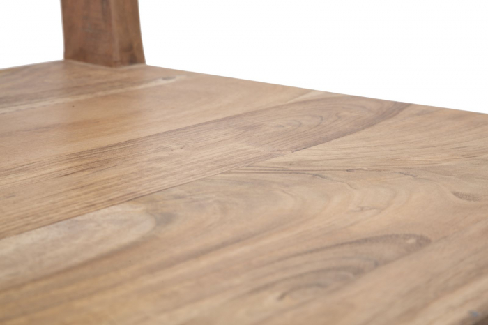 Scaun Dining Mumbay, lemn acacia, natural - CreativDeco.ro [4]