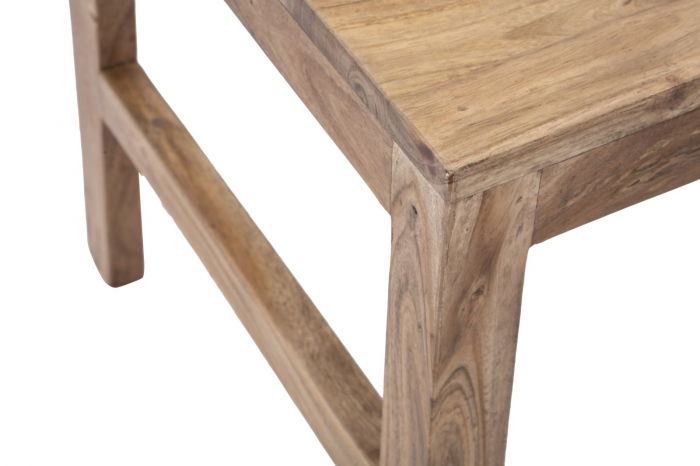 Scaun Dining Mumbay, lemn acacia, natural - CreativDeco.ro [3]