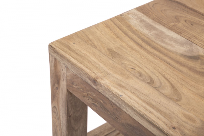 Scaun Dining Mumbay, lemn acacia, natural - CreativDeco.ro [11]