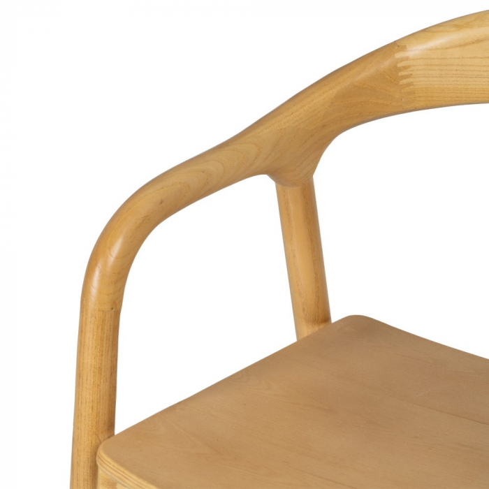 Scaun lemn ulm cu șezut MDF – design scandinav modern ergonomic [6]