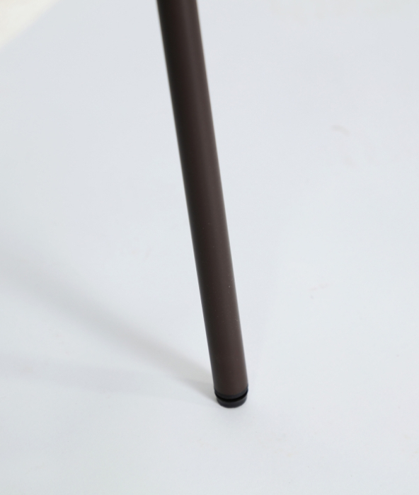 Scaun dining și HORECA tapitat crem cu brațe și design elegant Laven [6]