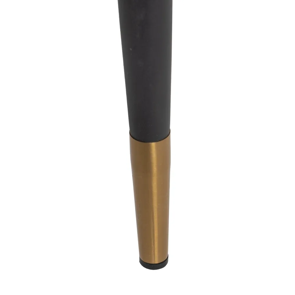 Scaun elegant catifea gri, picioare metal - creativdeco.ro [7]