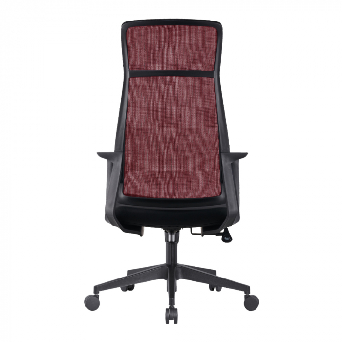 Scaun ergonomic Opra bordo gri cu spătar mesh și mecanism tilt [3]