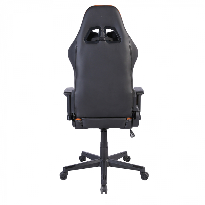 Scaun birou gaming negru camel Dyskord cu tetieră și spătar reglabil [4]
