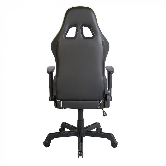 Scaun birou gaming negru crem Ranger cu brațe reglabile [8]
